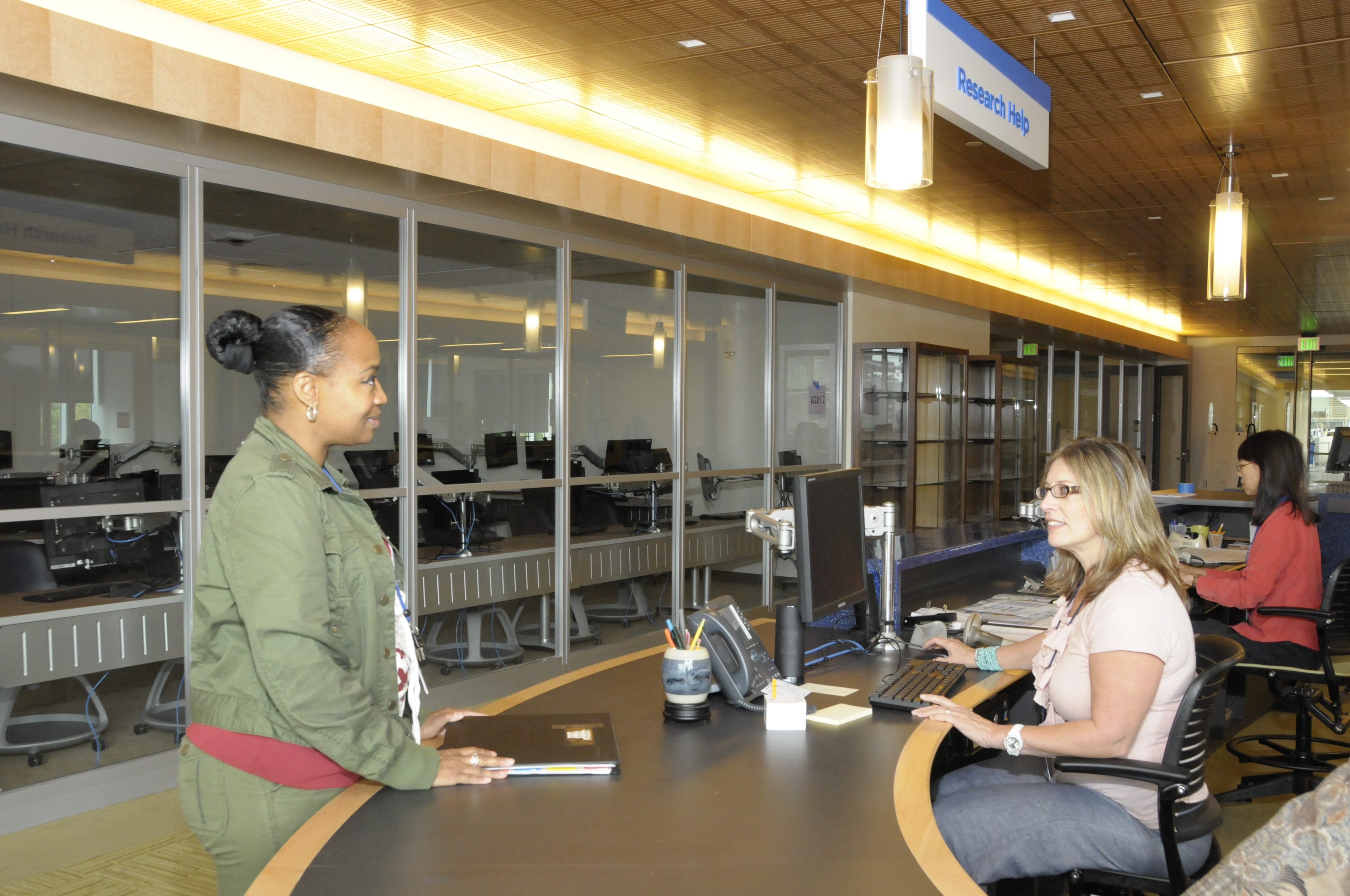 Second Floor GCC Library & Learning Commons Tour LibGuides at