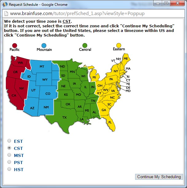 time zone map usa live cdt edt