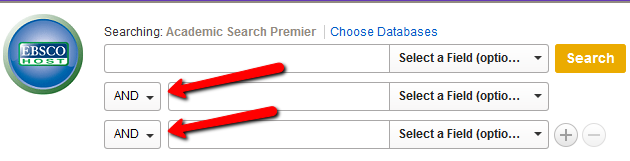 Academic Search Premier Advanced Search Box