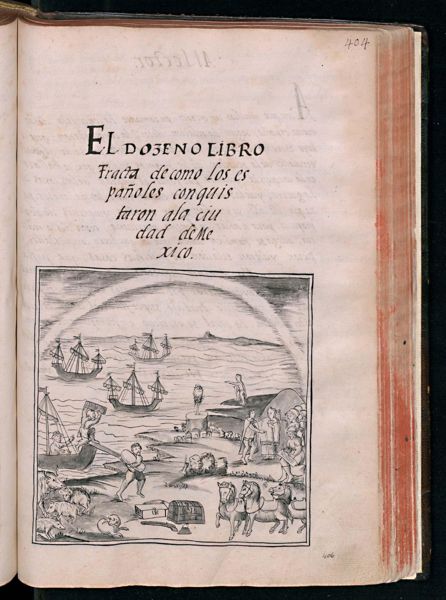 The Arrival of Cortes