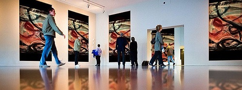 photo of contemporary art gallery