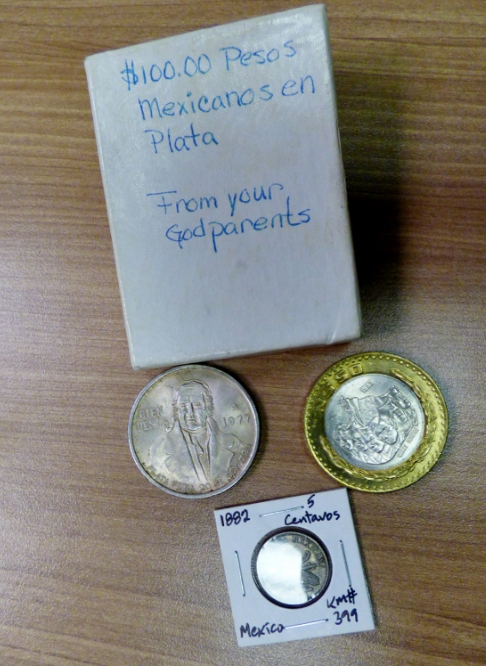 $100 in Mexican pesos