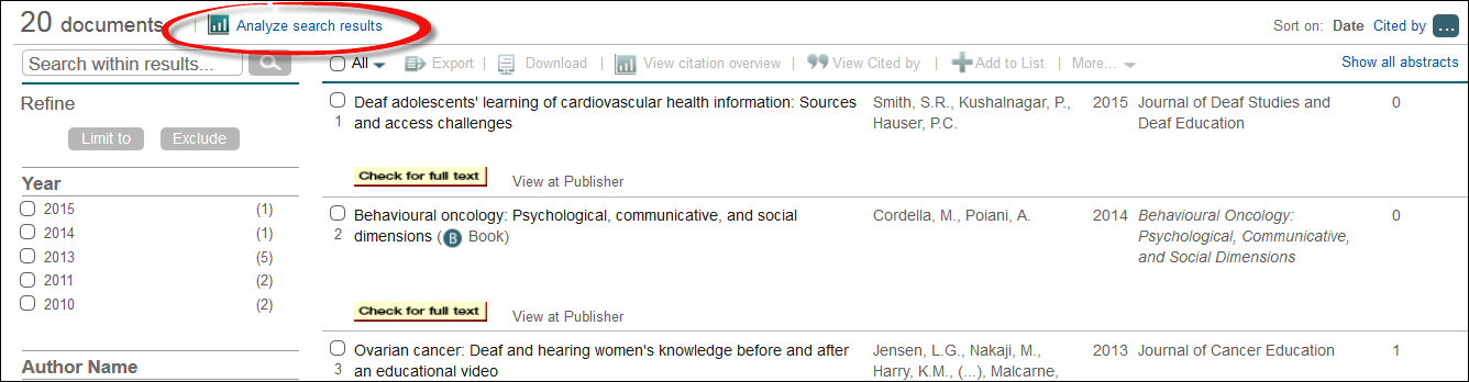 8. Activity Citation searching Researching for your