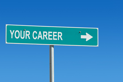 image of a Your Career road sign