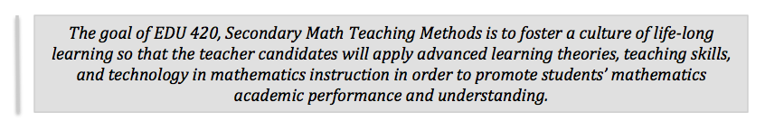 Transformational goal example