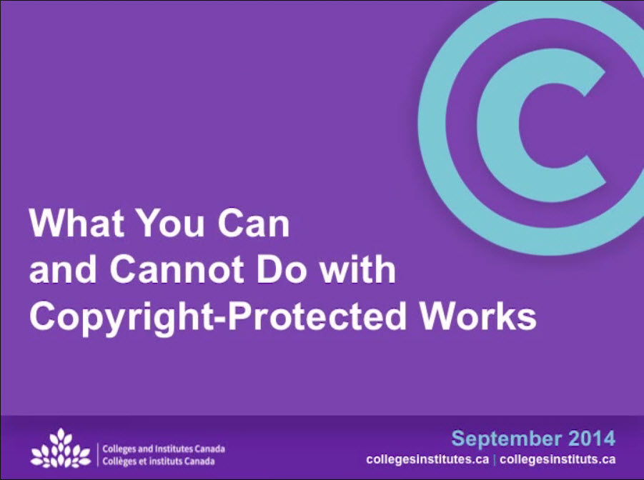 Copyright Basics Copyright NSCC Subject Guides at Nova Scotia