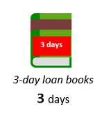 3-day loan books - 3 days