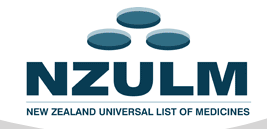 Website- NZ Universal list of medicines