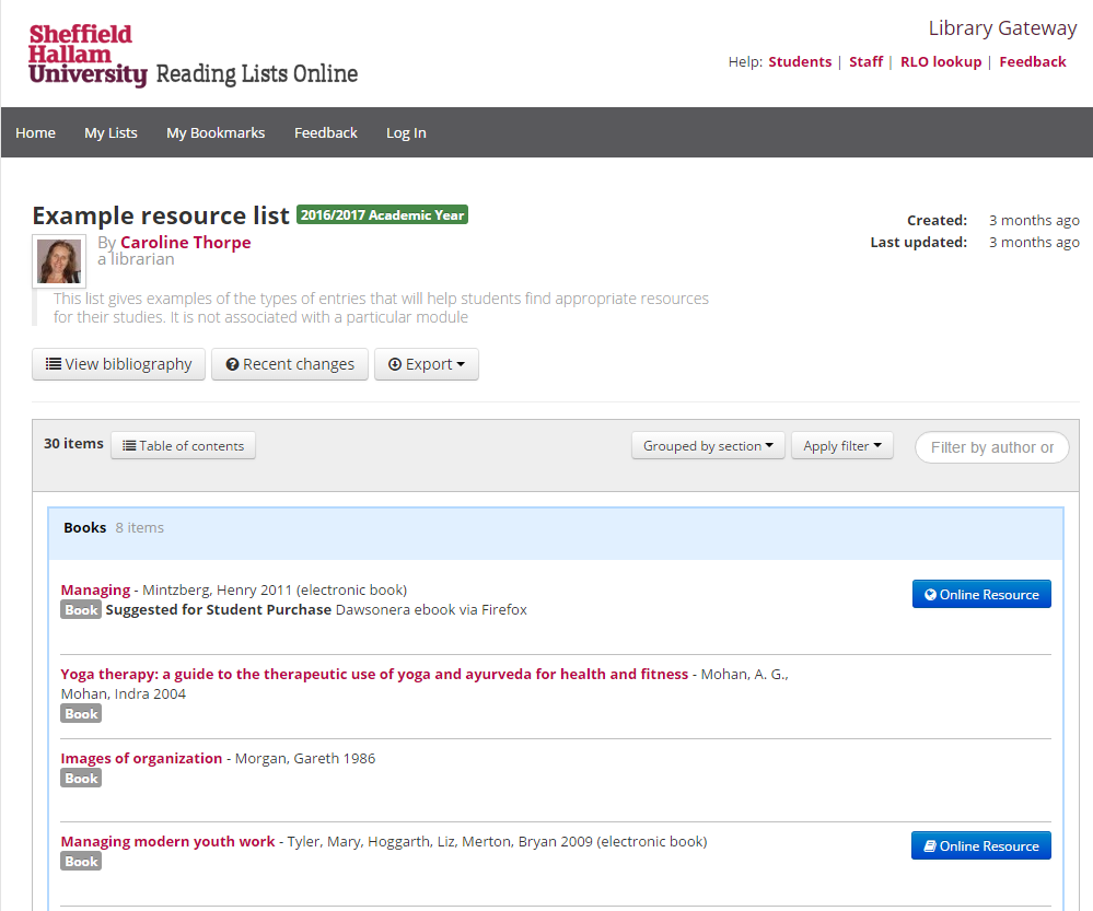 Worksheet Online Reading Help reading lists online help pages libguides at sheffield hallam example of a resource list online