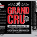 Great Divide Grand Cru