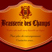 Brasserie des Champs