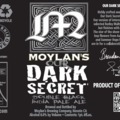 Moylan’s Our Dark Secret Double Black IPA