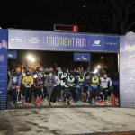 NYC NYE Runners at the Midnight run