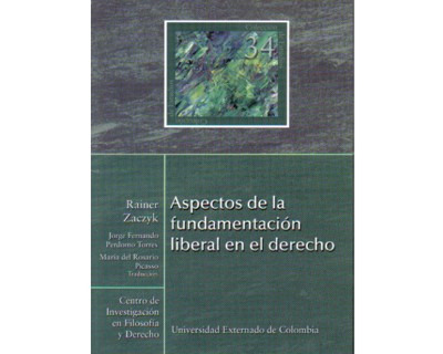 Aspectos de la fundamentación liberal en el derecho