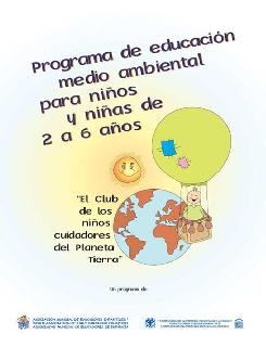 Programa de Educación Medio Ambiental para niños y niñas de 2 a 6 años