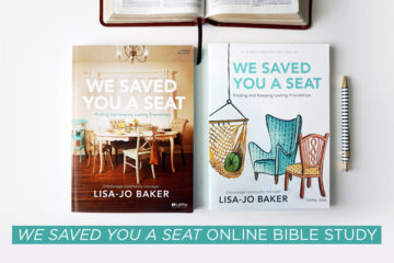 We Saved You A Seat Online Bible Study | Session 7