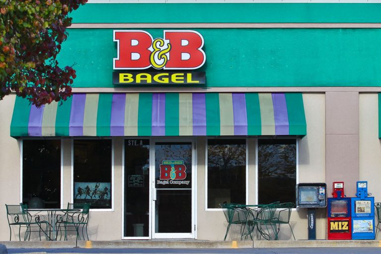 B&B Bagel Company Curbside to go Columbia, MO Breakfast Lunch