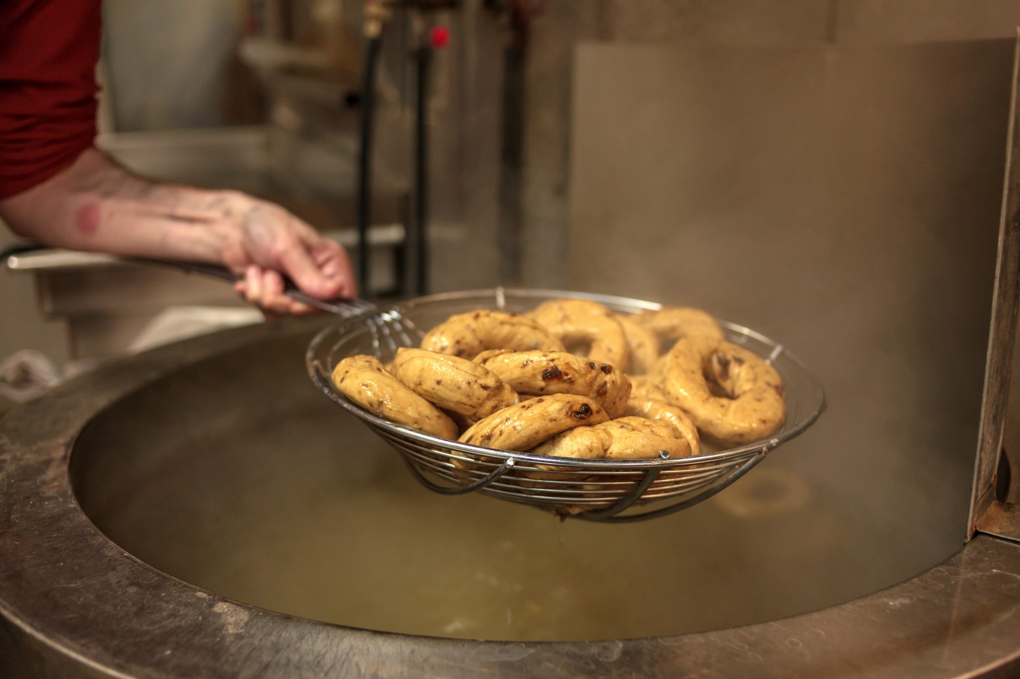 B&B Bagel Company Columbia, MO Boiled & Baked Bagels