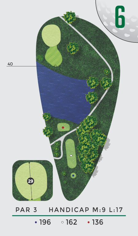Golf Courses in Columbia, Mo | L.A. Nickell | Front Nine | Hole 6