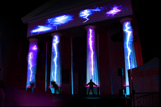 Mock up of Laser Light Synths at BDF 2014