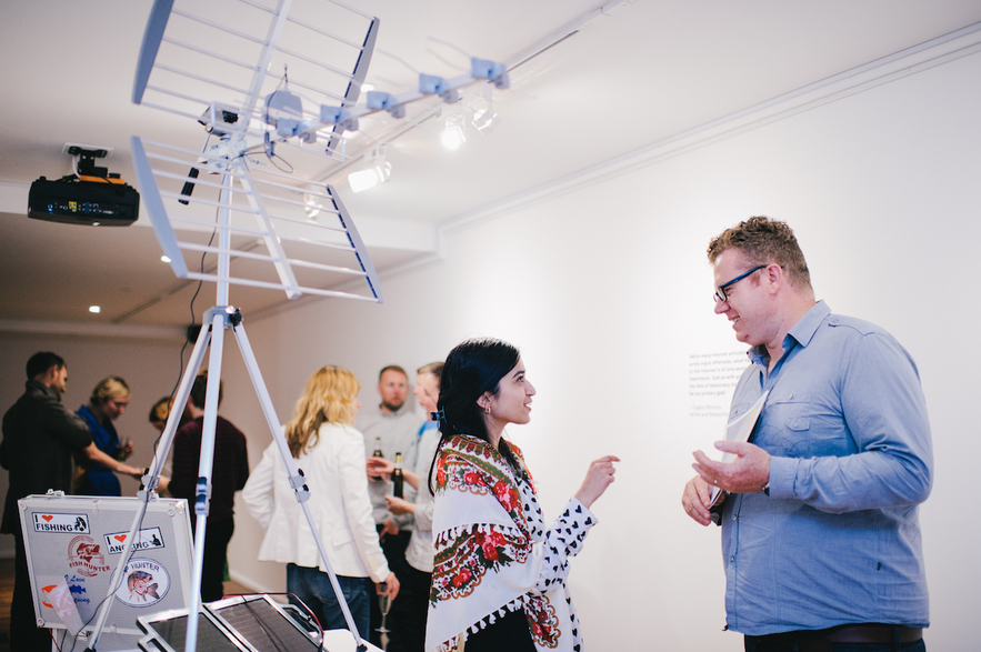 Participants at a Lighthouse Studio event