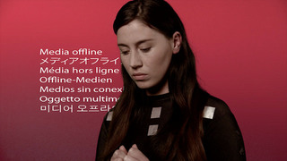 'Media offline', a still from The Sprawl