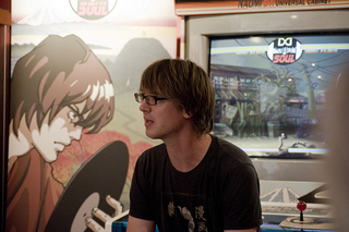 David Blandy speaking at his Odysseys exhibition in 2012