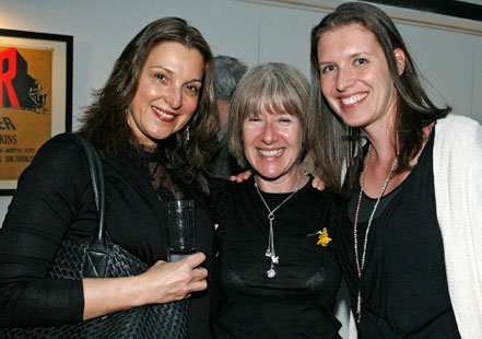 Barbara Broccoli, Natasha Carlish and Nicky Bentham at BAFTA. Photograph © Bip Mistry