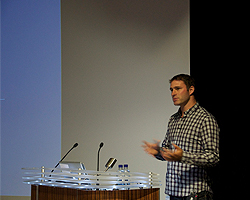 Harry Brignull, one of the speakers at the talks
