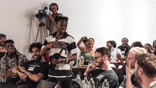 Audience discussion at the launch of Last Dance. Photo by XC Photos.