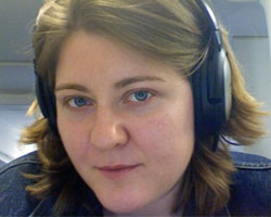 Michelle Kasprzak, curator at V2 in the Netherlands 