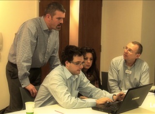 Participants at a previous workshop