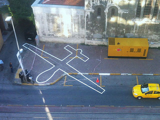Drone Shadow (2012) by James Bridle. Image courtesy of the artist.