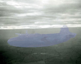 The Air Itself Is One Vast Library (Hunting Percival Pembroke C 1) 2010 by Mariele Neudecker.  Courtesy of Galerie Barbara Thumm and the artist.