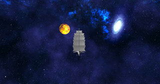 Anjin's ship in the Edo Wonderpark Universe
