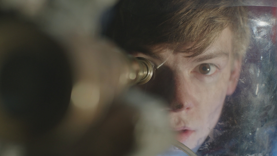 Thomas Brodie Sangster in Orbit Ever After, photo by Angus Young