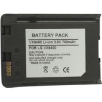 Photo of 700 mAh Li-Ion BLACK Battery FOR LG VX9400 -  Retail