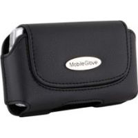 Photo of Luxus Black Leather Horizontal Case PDA Medium