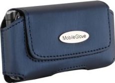 Mobile Glove Luxus Royal Blue Satin Medium Horizontal Case Slim