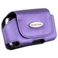 Photo of Mobile Glove Luxus Purple Small Satin Horizontal Case Small