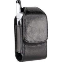 Photo of Luxe Small Vertical Black Leather Case