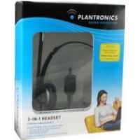 Photo of Plantronics M214i 3-in-1 Voip Over-the-head Headset  - 2.5mm Jack