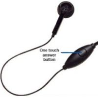 Photo of EARBUD  HANDS FREE WITH 1-TOUCH BUTTON AND IN-LINE MICROPHONE  FOR NOKIA MODELS