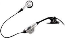 Hands Free Earbuds in Silver with 1-Touch Button, In-Line Microphone