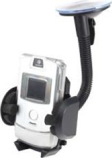 Universal Gooseneck window mount with grip phone holder