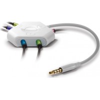 Photo of JWIN Electronics 5-Way Splitter Adapter in White