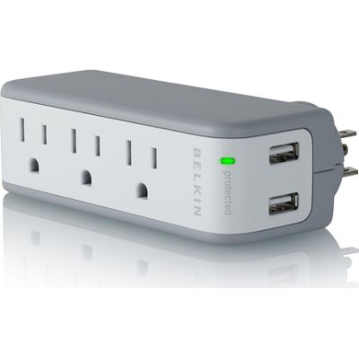 Belkin Mini Surge Protector with USB Charger