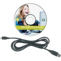 Photo of Motorola OEM USB Data Cable and Motorola Phone Tools 4.0 Software