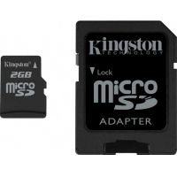 Photo of Kingston 2GB MicroSD Memory Card With SD Adapter