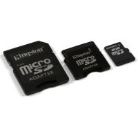 Photo of Kingston 2GB microSD memory card w/ 2 Adapters